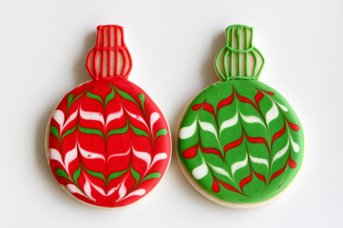 Ornament cookies christmas sugar tree dec rebeccacakesandbakes