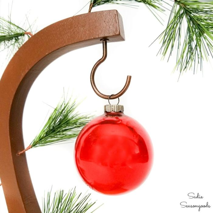 Charlie brown christmas tree ornament